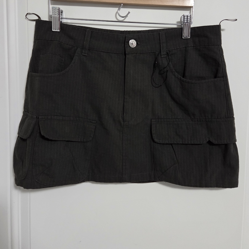 Zara Women's Cargo Mini Skirt - Size M